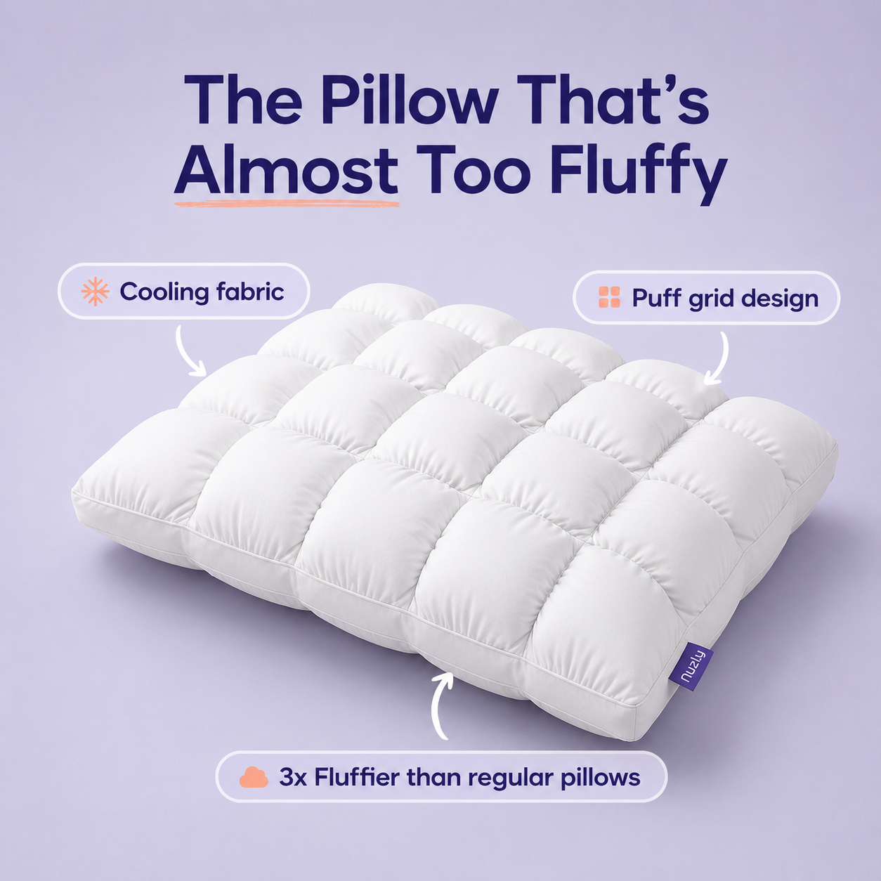 Cloud Soft Comfort Pillow