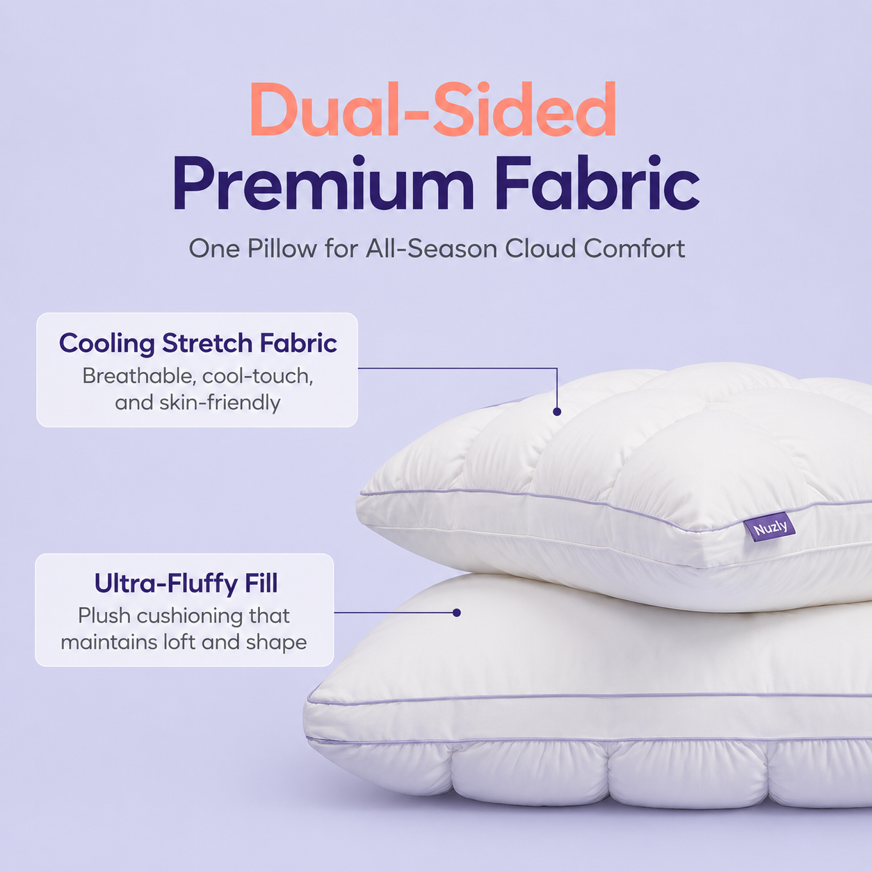 Cloud Soft Comfort Pillow