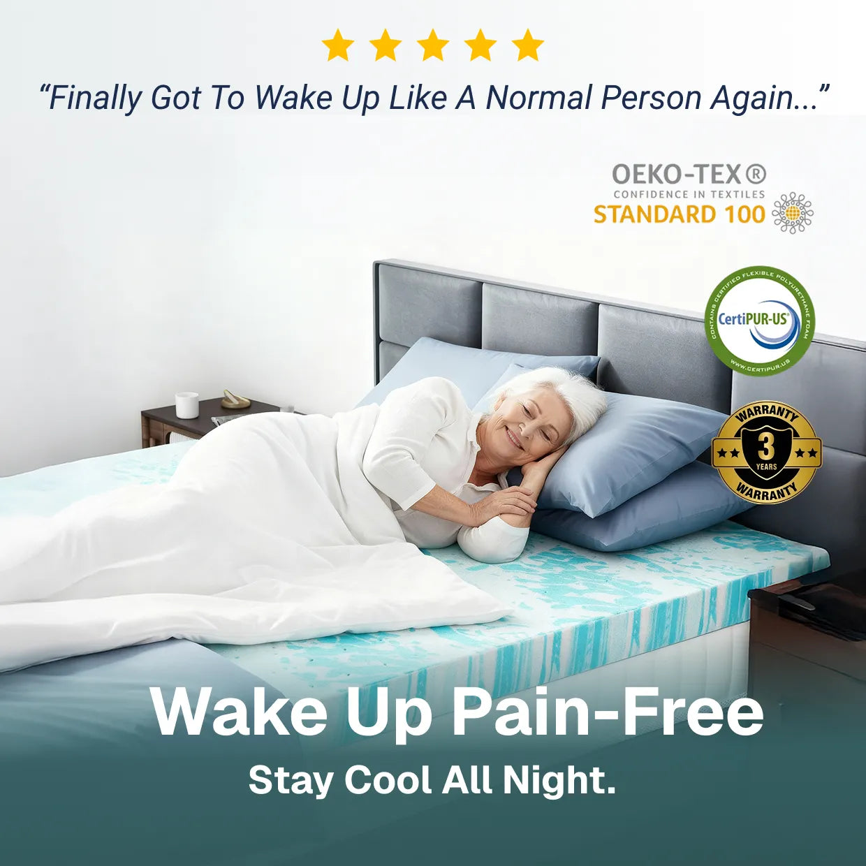 Marshmallow Cloud Mattress Topper