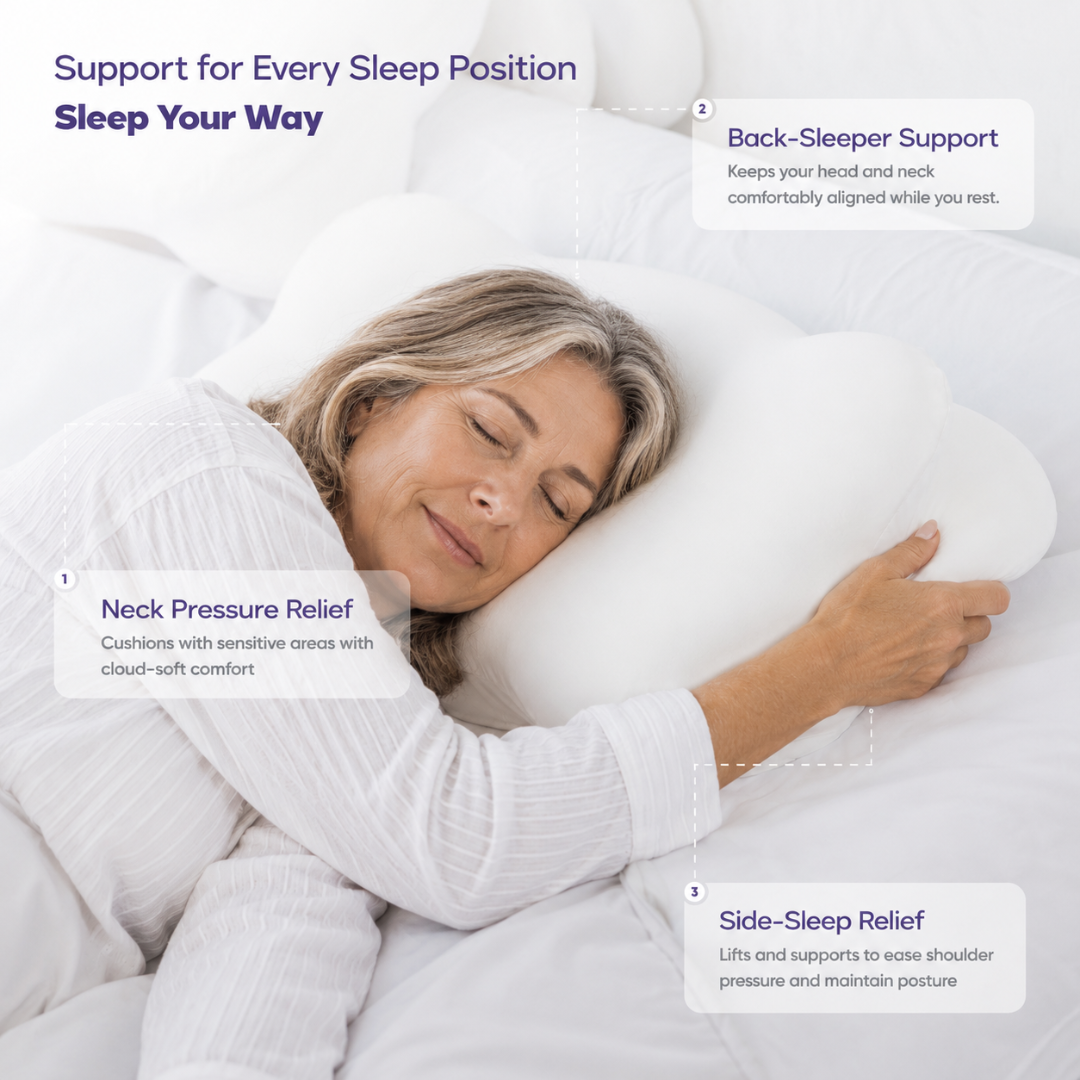 Cloud Ergonomic Sleep Pillow