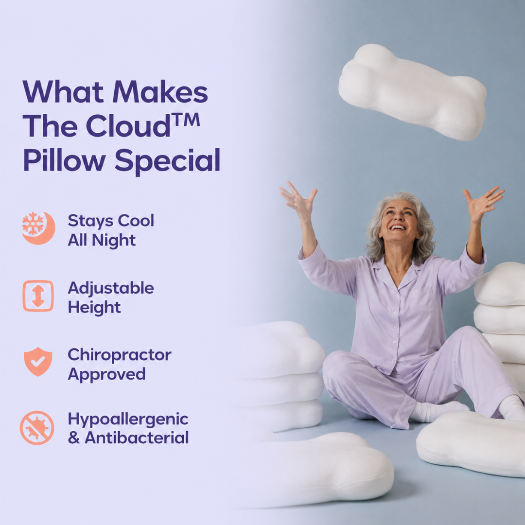Cloud Ergonomic Sleep Pillow