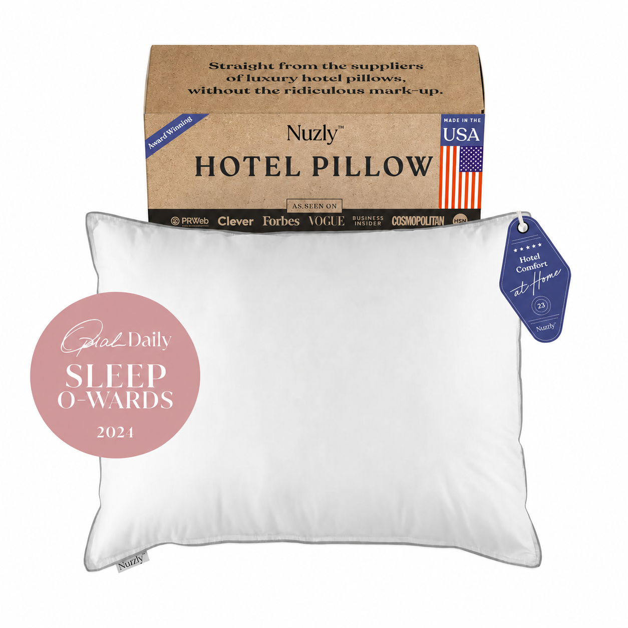 Nuzly™ Luxury Hotel Pillows