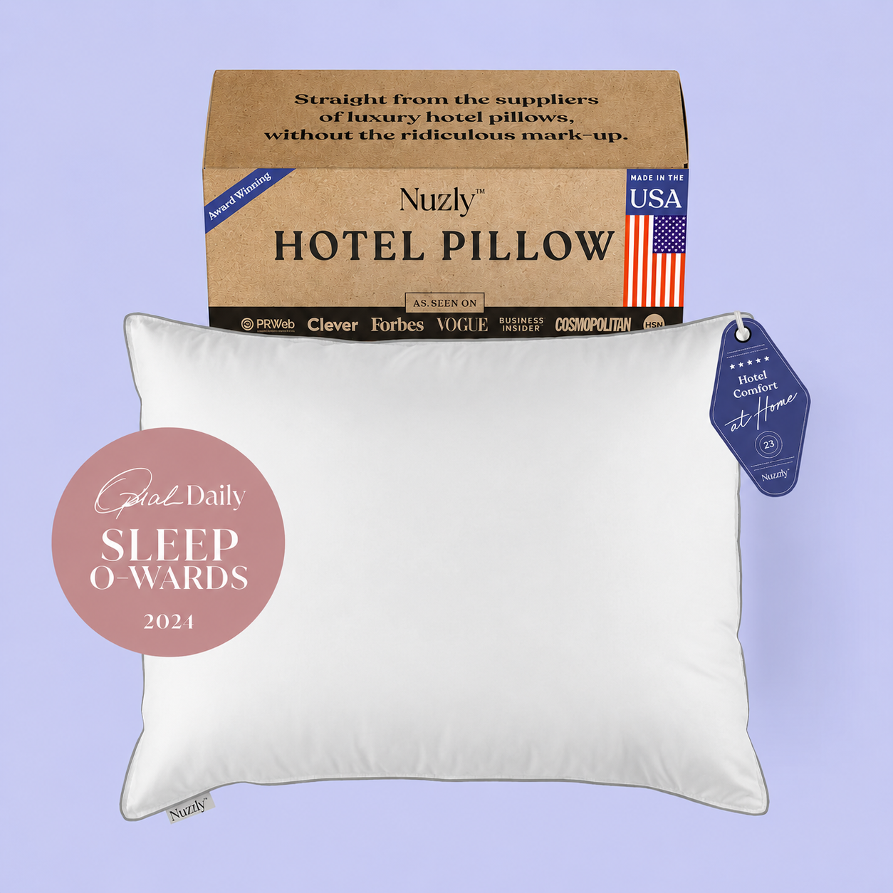 Nuzly™ Luxury Hotel Pillow
