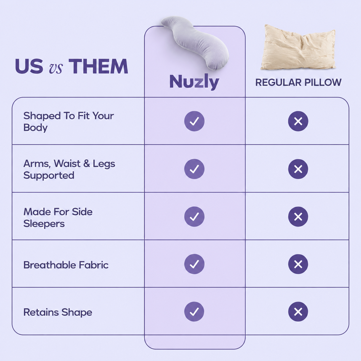 Cloud Hug BodyAlign Pillow