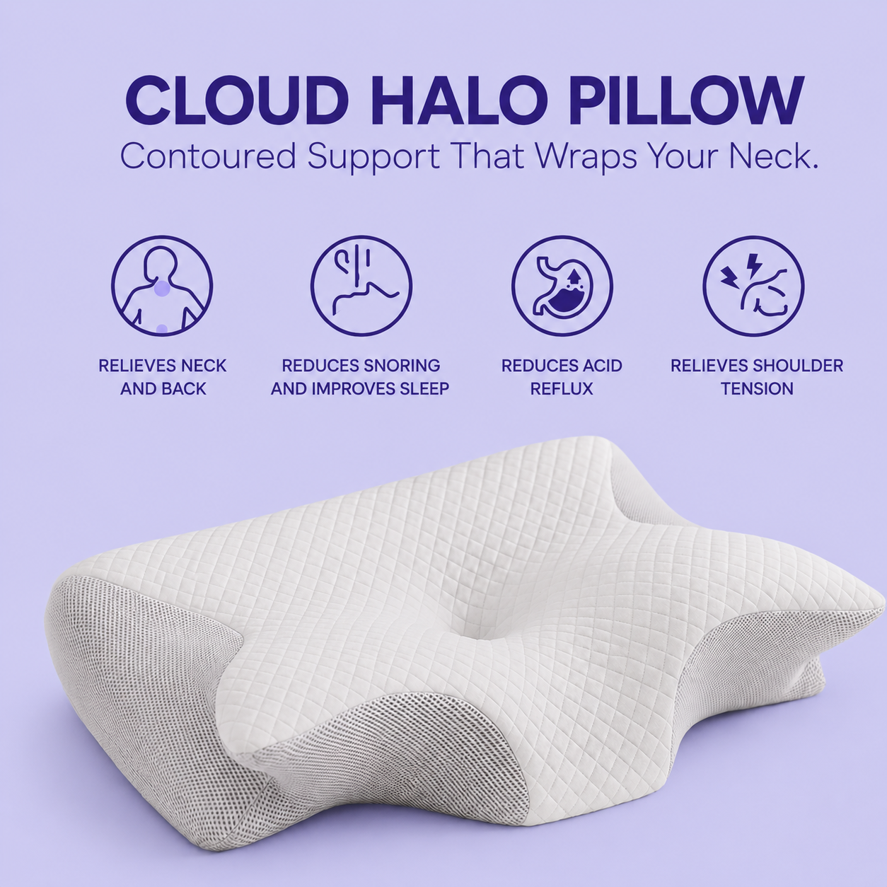 Halo Ergonomic Pillow