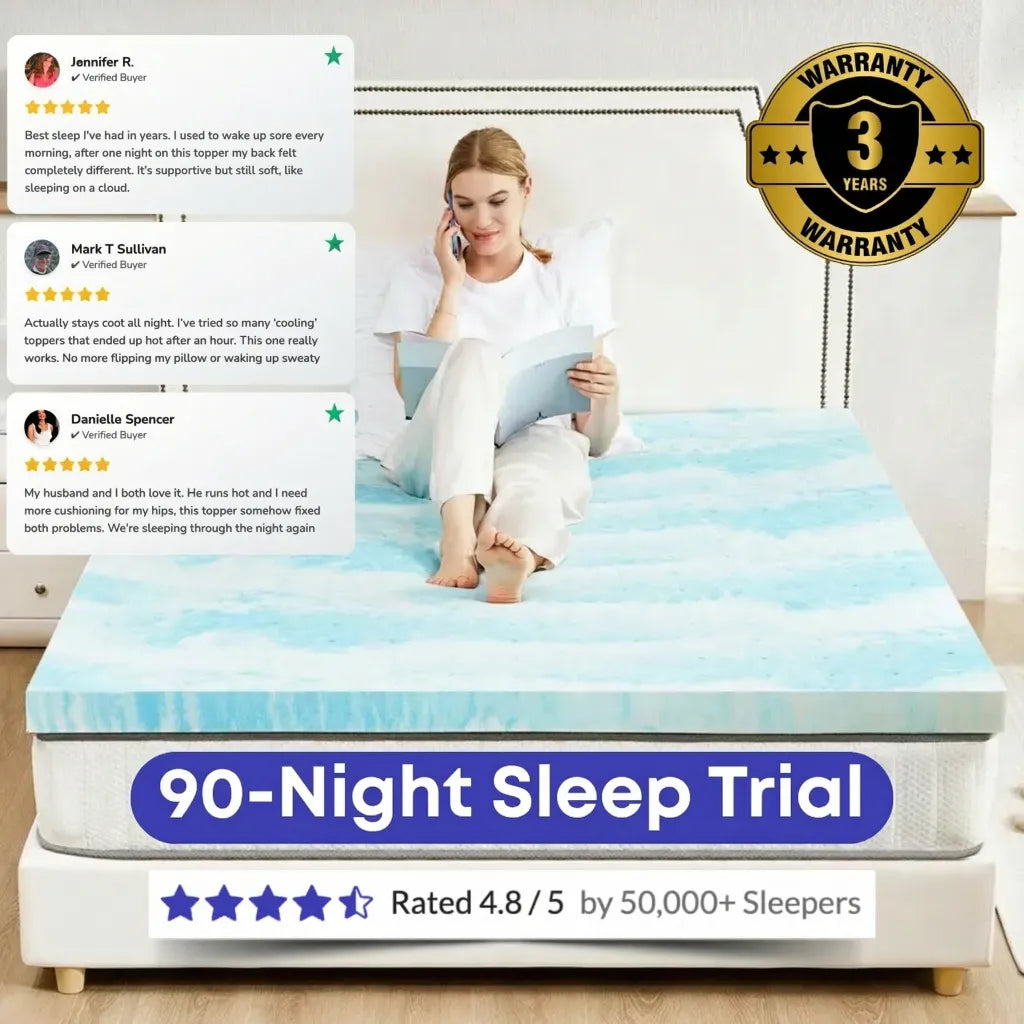 Marshmallow Premium 5000 GSM Mattress Topper