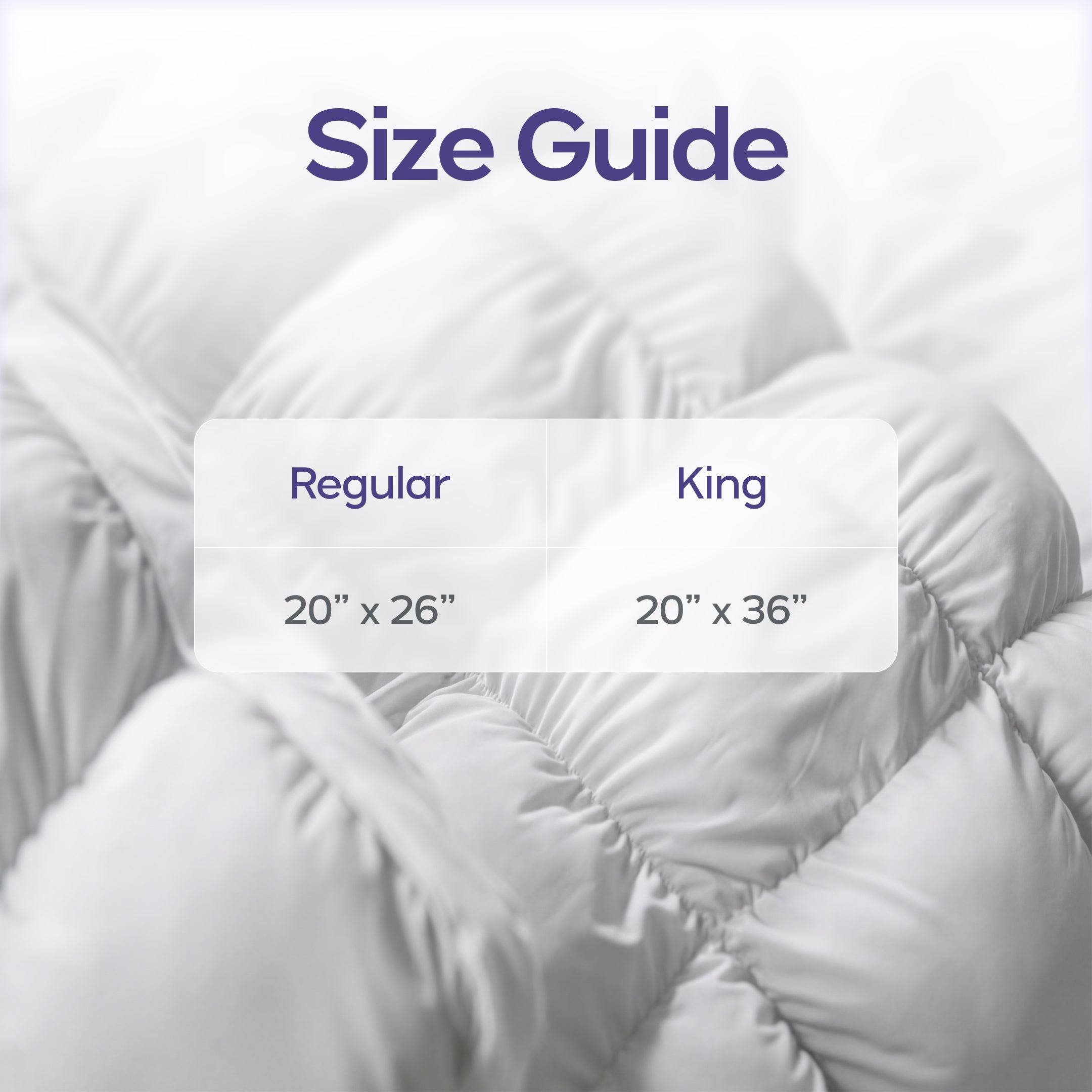 Cloud Soft Comfort Pillow